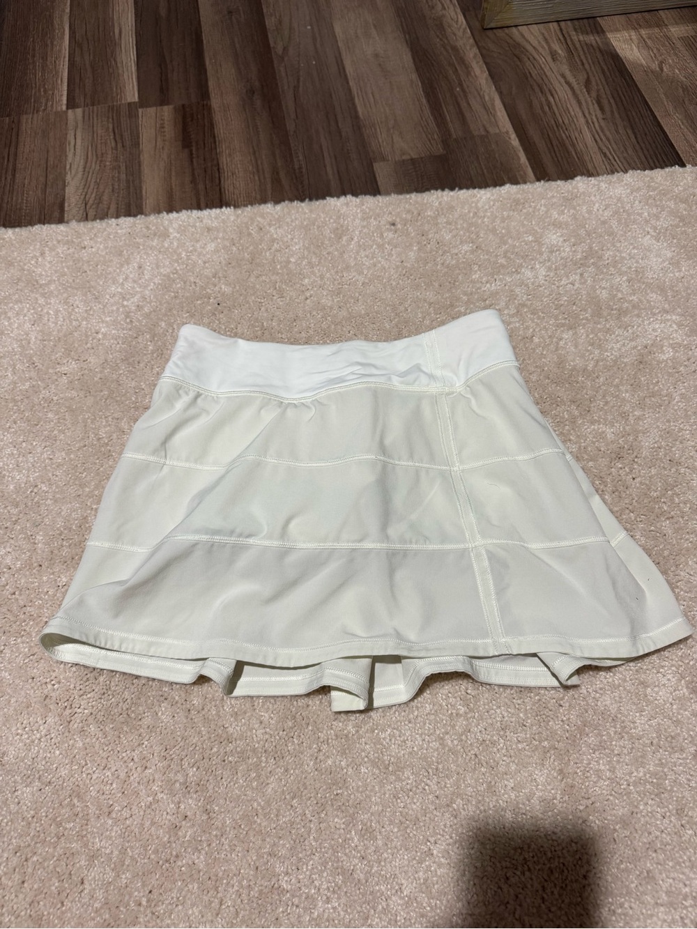 lululemon athletica Cream Athletic Skort